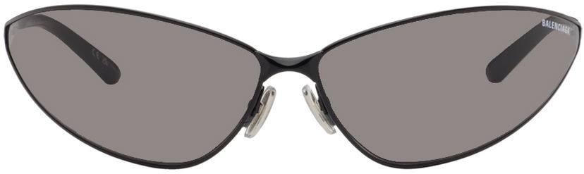 Sunčane naočale Balenciaga Razor Cat Sunglasses Crna | BB0315S-002