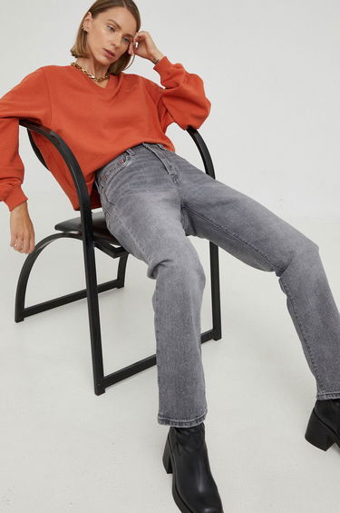 Jeans Levi's High Waist 501 Crop Jeans Siva | 36200.0235, 0