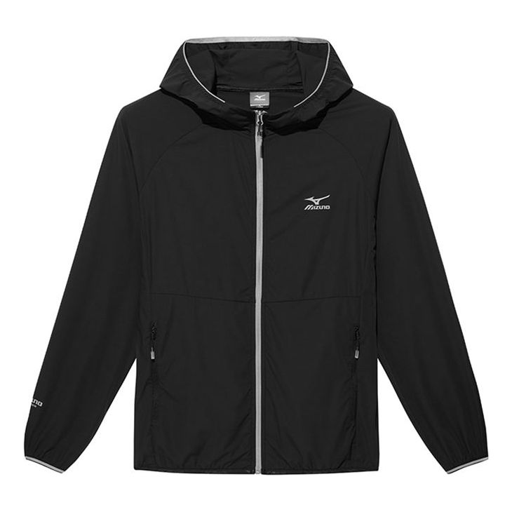 Vjetrovka Mizuno Outdoor Jacket Crna | A2CE3125