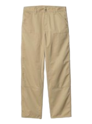 Hlače Carhartt WIP Double Knee Pant Bež | I032963.1YA02