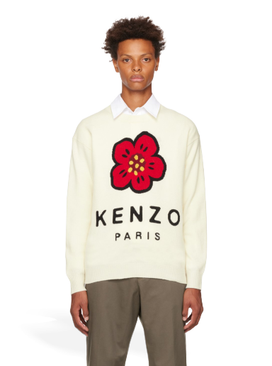 Džemper KENZO Paris Boke Flower Bijela | FC65PU3453LD