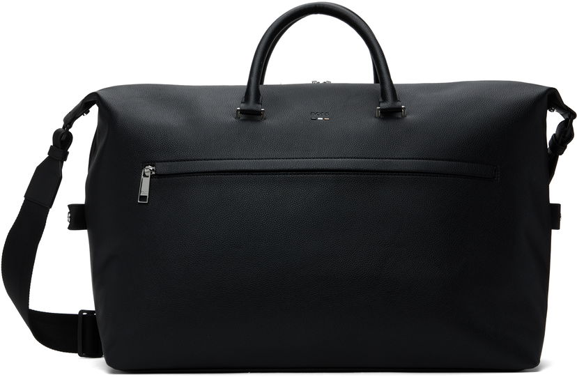 Putna torba BOSS BOSS Embossed-Logo Duffle Bag Crna | 50548041