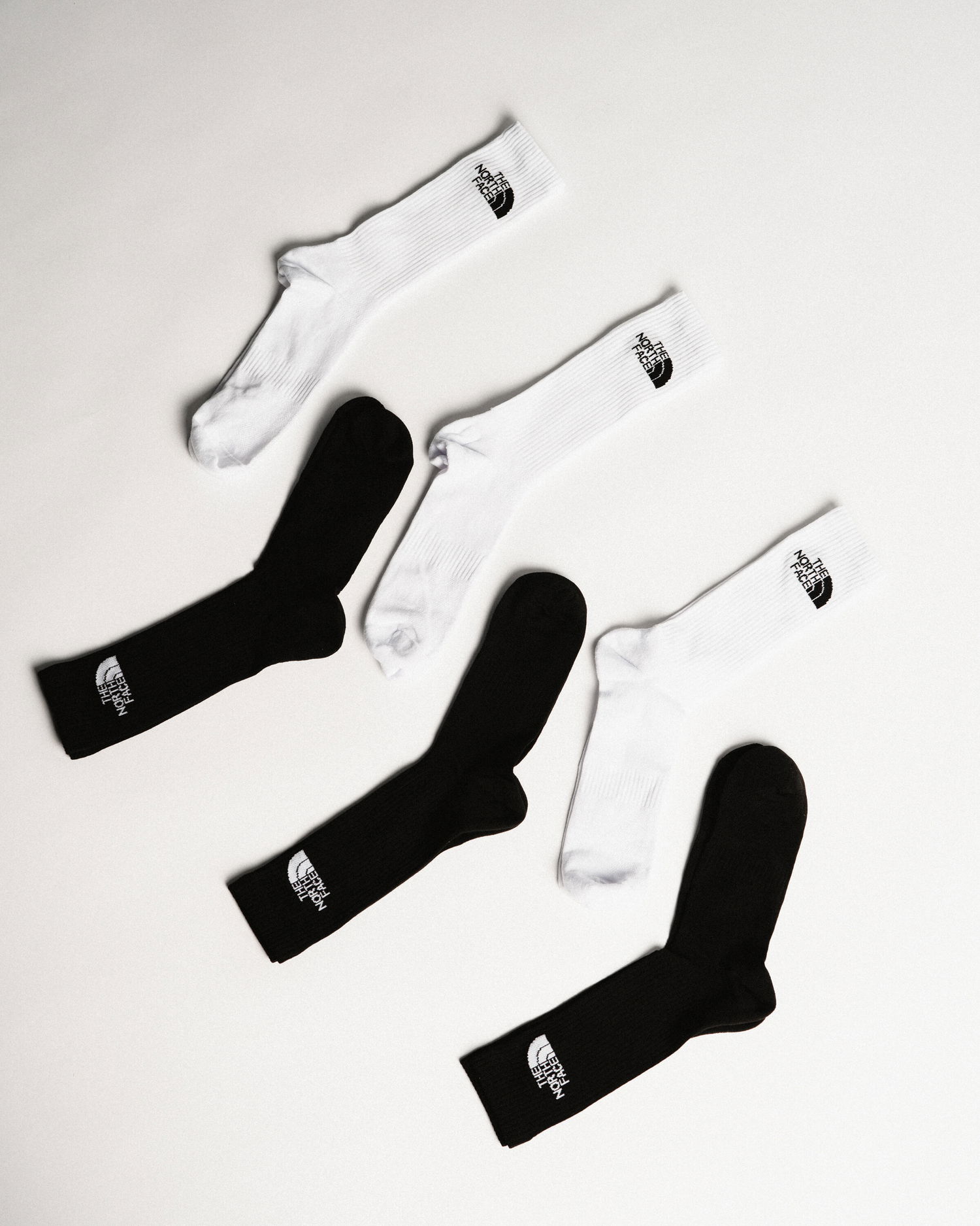 Čarape The North Face Multi Sport Cush Crew Sock 3-Pack Crna | NF0A882HJK31, 1
