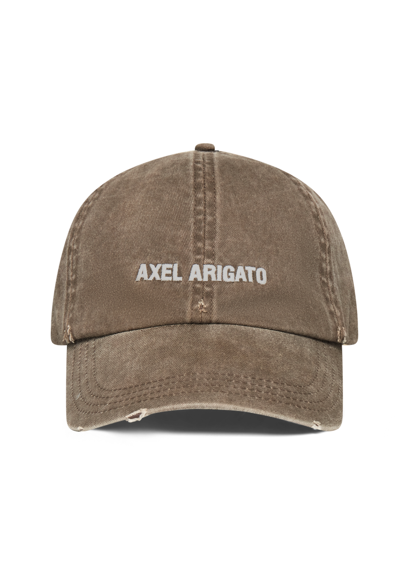 Kapa AXEL ARIGATO Distressed Logo Cap Smeđa | X0101012