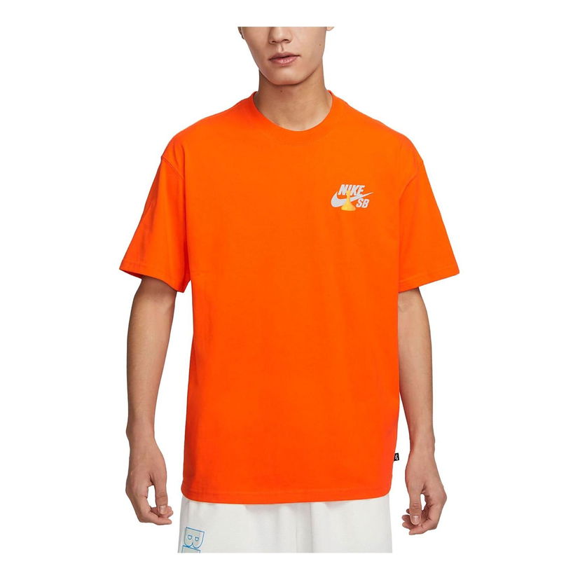 Majica kratkih rukava Nike SB Graphic T-Shirt Narančasta | FJ1136-803