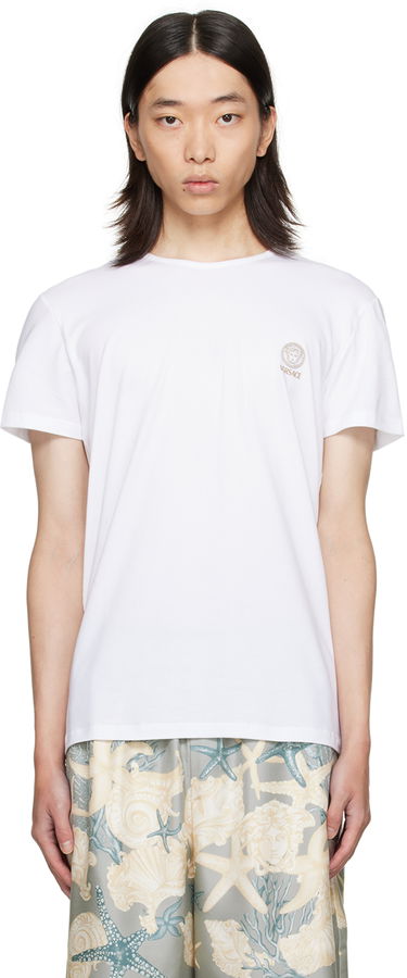 Majica kratkih rukava Versace Medusa T-Shirt Bijela | AU10193_1A10011, 0