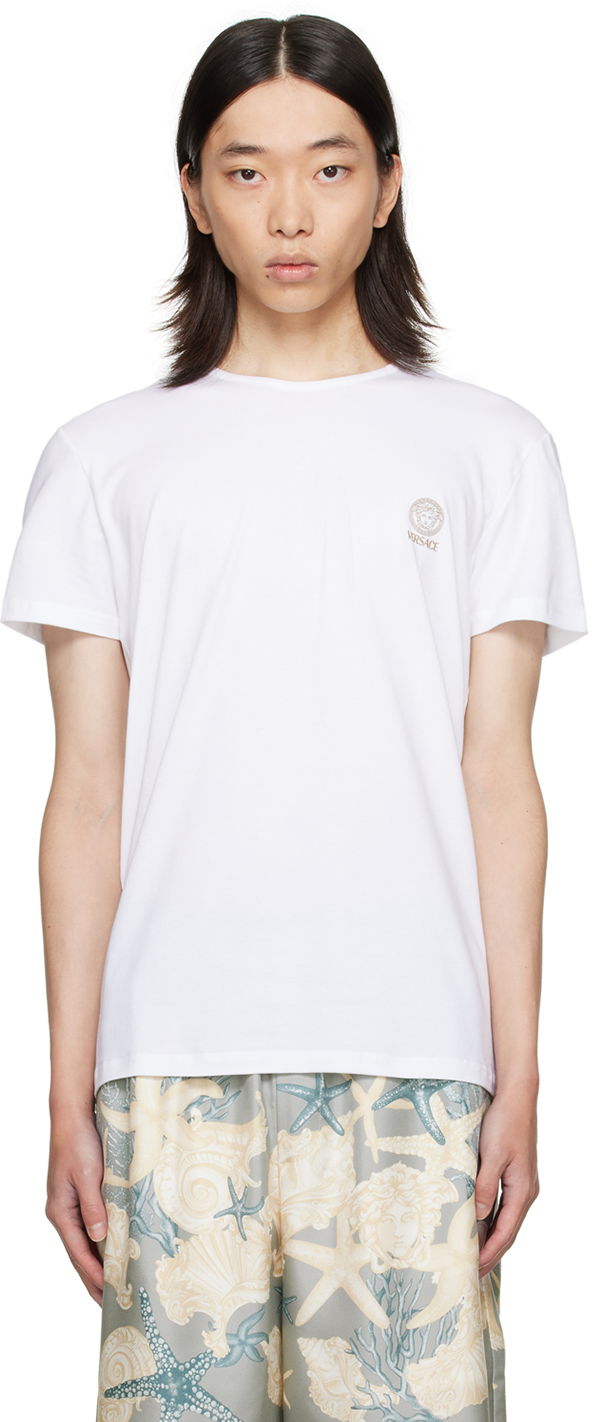 Majica kratkih rukava Versace Medusa T-Shirt Bijela | AU10193_1A10011