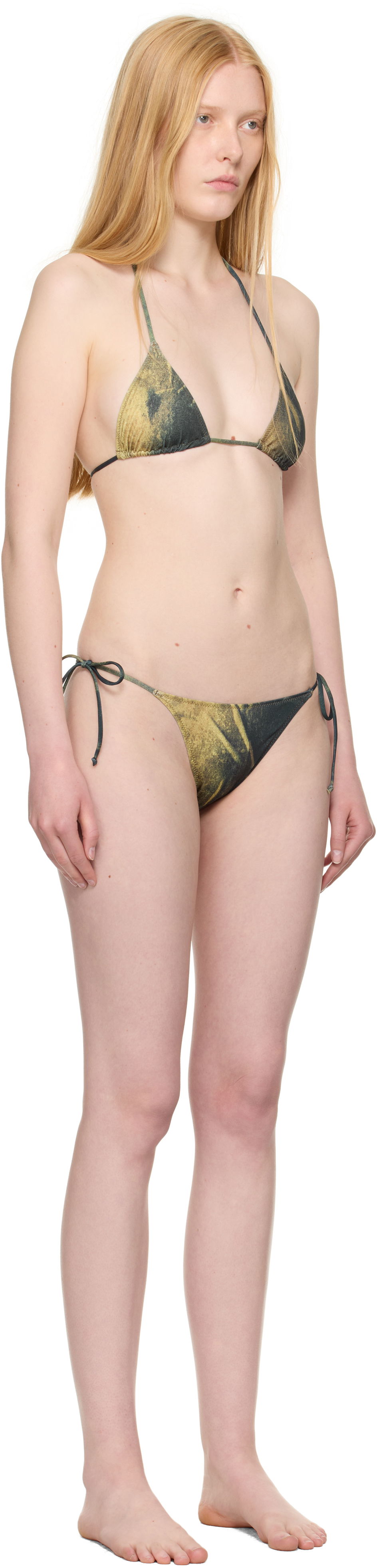 Kupaći kostimi Jean Paul Gaultier Jean Paul Gaultier Water Body Print Bikini Zelena | 25/03-W-BS030-J010P-4812, 1