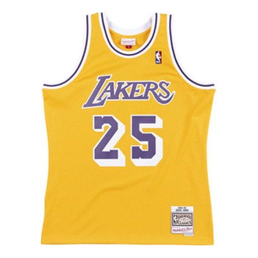 Dres Mitchell & Ness Lakers  #25 Basketball Jersey Žuta | SMJYGS18441-LALLTGD94EJN
