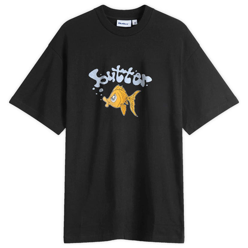 Majica kratkih rukava Butter Goods Goldfish Graphic Tee Crna | BG252102-BLK