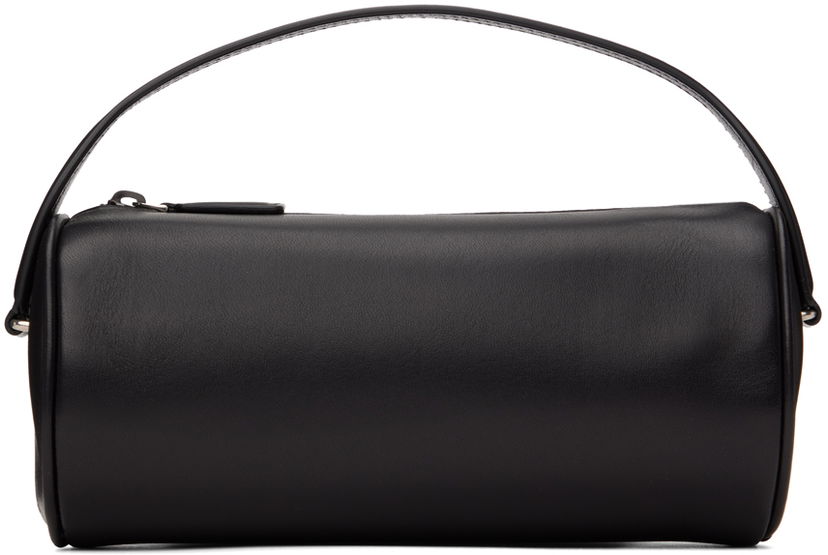 Torba za rame The Row Black Round 90's Bag Crna | W1709-L108