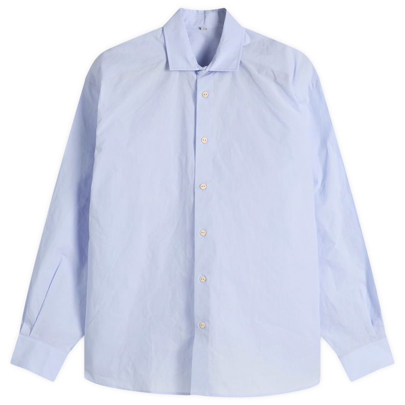Košulja Baserange Baserange Claude Shirt, Size Medium Plava | TSCL-OCP-AU25-SAX