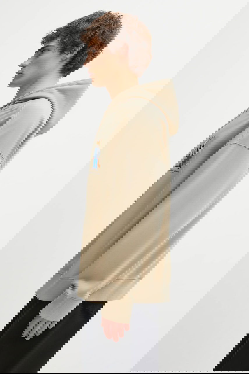 Dukserice MAISON KITSUNÉ Dressed Fox Oversize Hoodie Bež | PM00707KM0340, 1