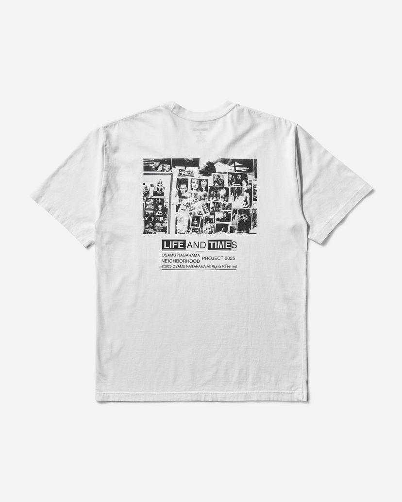 Majica kratkih rukava Neighborhood Osamu Nagahama SS-4 Graphic T-Shirt Bijela | 251PCNON-ST04 WH