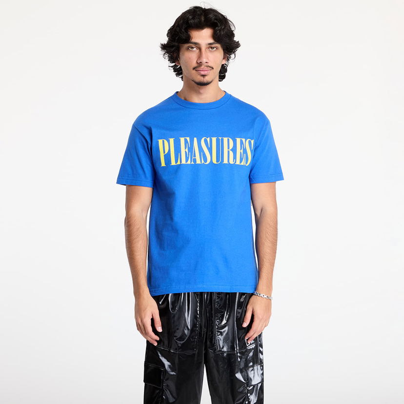 Majica kratkih rukava Pleasures Onyx 24 Graphic Print T-Shirt Plava | P24W048 ROYAL
