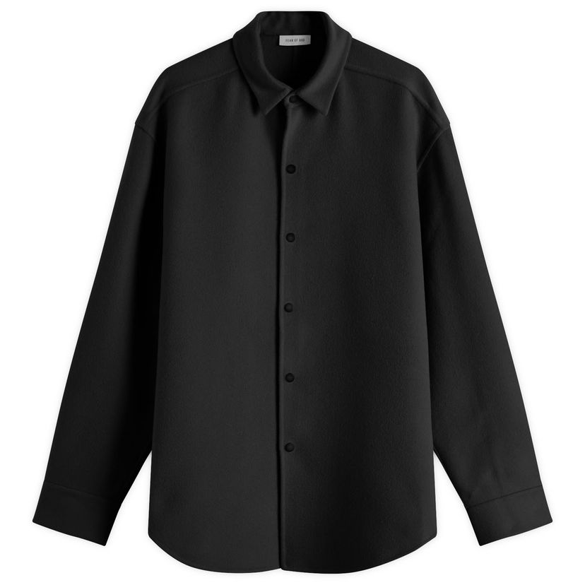 Košulja Fear of God Fear Of God Overshirt, Size Large Crna | FGE230-330DWC-001