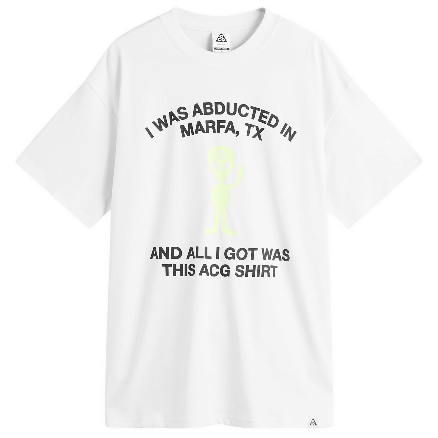 Majica kratkih rukava Nike ACG Alien T-Shirt Bijela | HV2168-121, 0