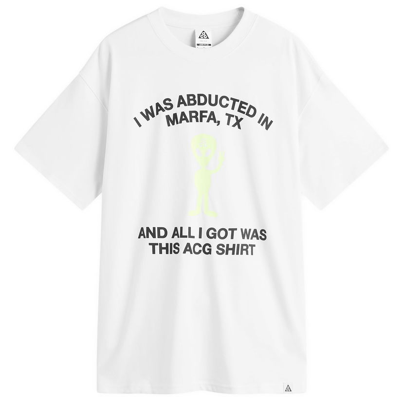 Majica kratkih rukava Nike ACG Alien T-Shirt Bijela | HV2168-121