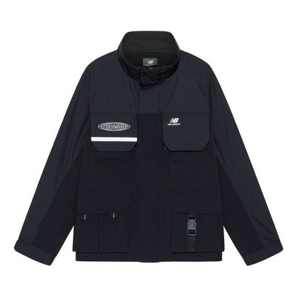 Vjetrovka New Balance Windproof Cargo Jacket Crna | NAA3N011-BK