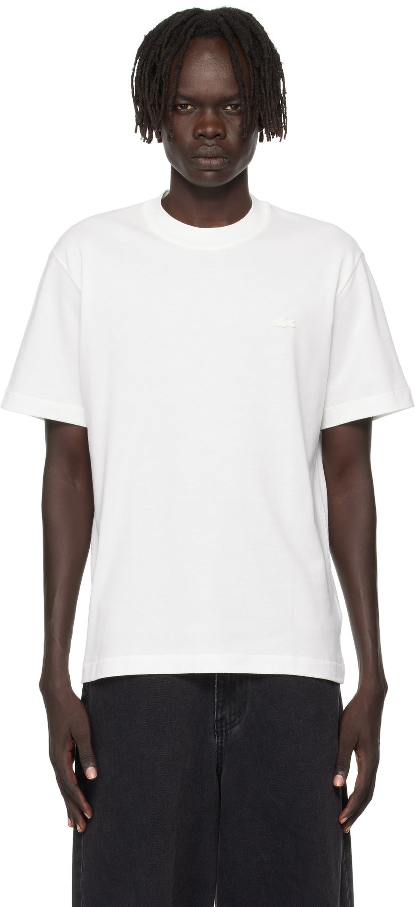 Majica kratkih rukava Lacoste Lacoste Back To Work Tier 0-1 T-Shirt Bijela | TH5477_70V