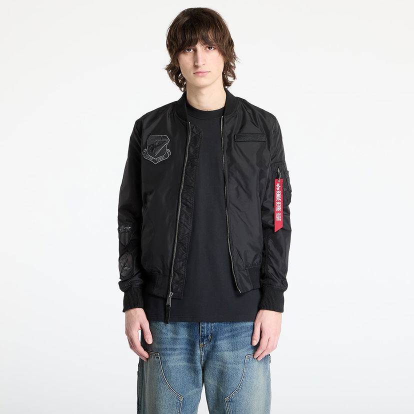 Bomber jakna Alpha Industries Alpha Industries MA-1 TT Flying Tigers Bomber Jacket Crna | 156129-03
