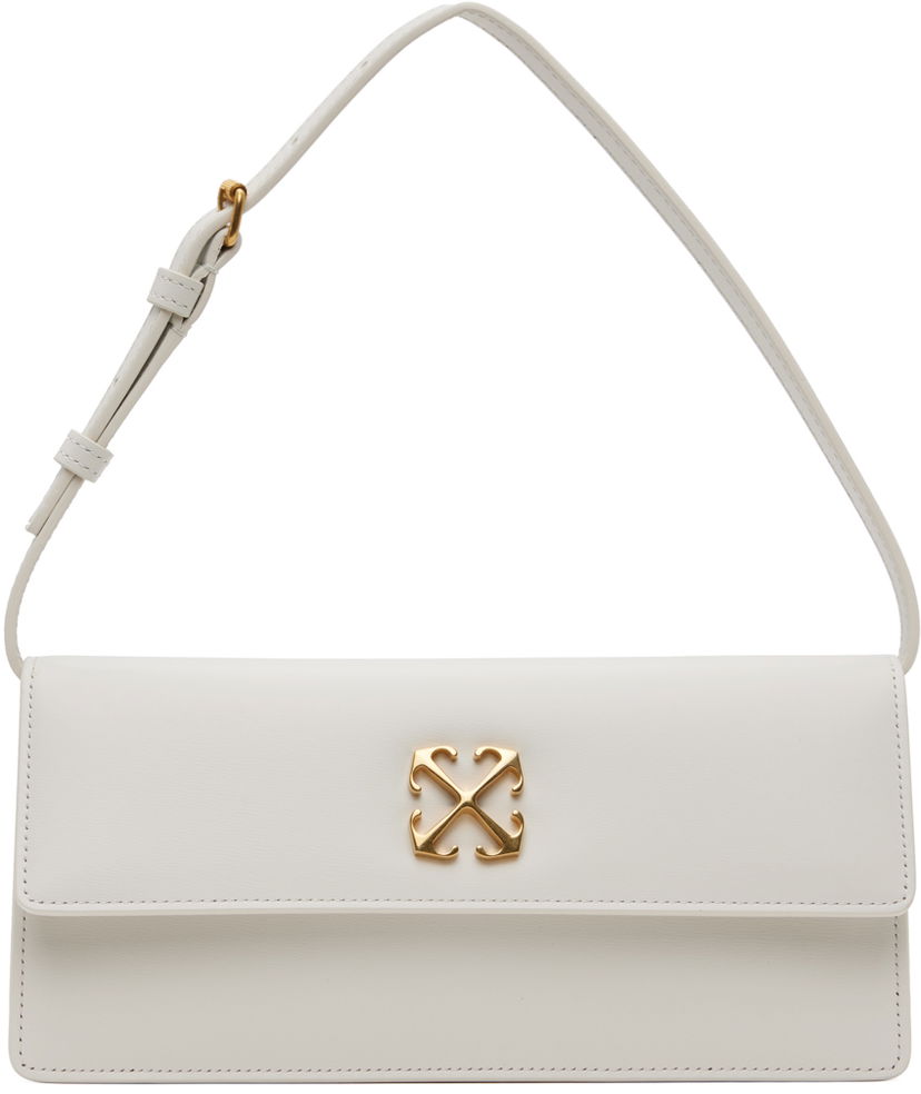 Torba za rame Off-White Jitney 1.0 Shoulder Bag Bijela | OWNN172C99LEA0010400