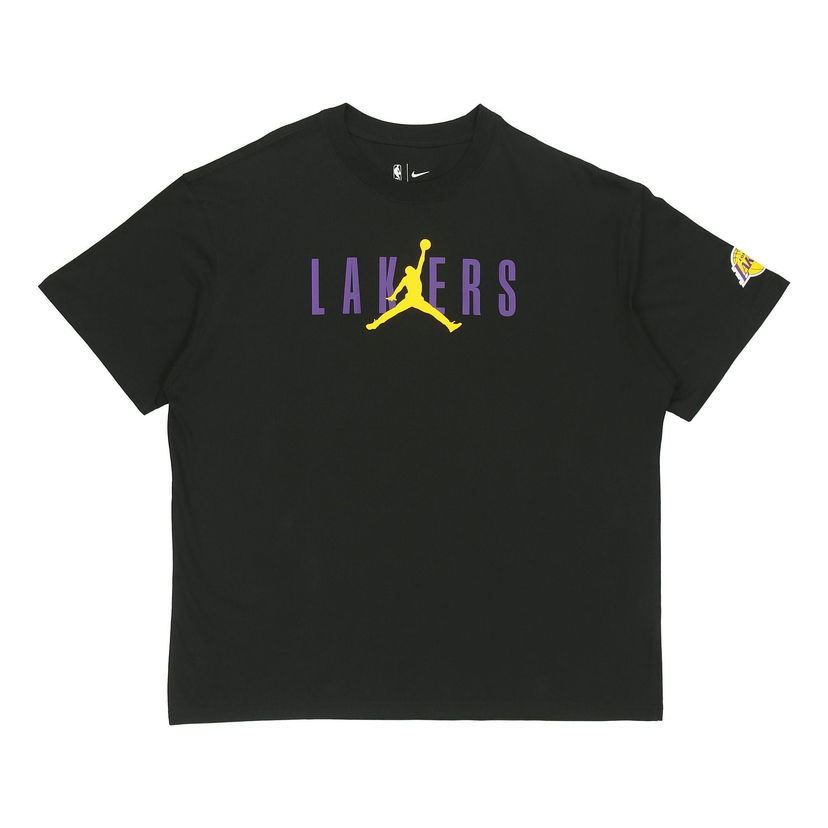 Majica kratkih rukava Jordan Jordan NBA Lakers T-Shirt Crna | DA6513-010