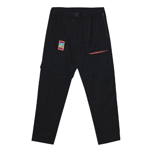 Cargo hlače adidas Originals Snow Mountain Series Retro Casual Long Pants Crna | GV0932