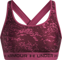 Under Armour Crossback Mid Print Sports Bra