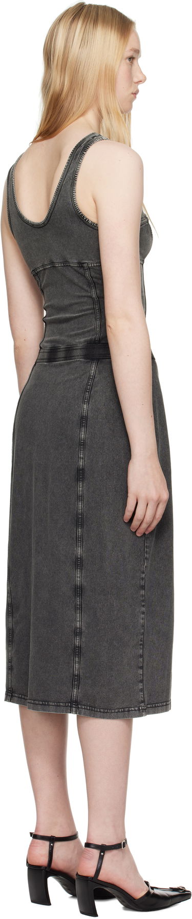 Haljina Diesel Diesel D-Inny Midi Dress Siva | A16591 0NJBJ, 2