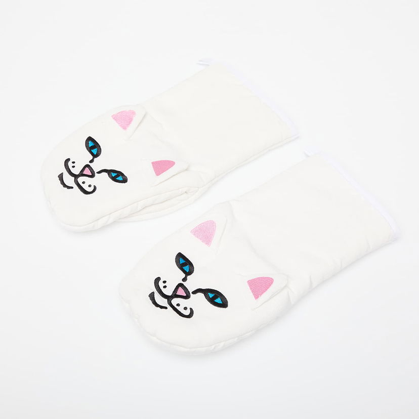 Rukavice RIPNDIP RIPNDIP Nermie Oven Mittens Bijela | RNDSUM25221