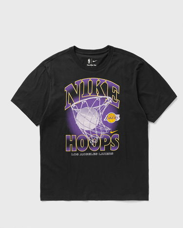 Majica kratkih rukava Nike Nike NBA Max90 Los Angeles Lakers Courtside T-Shirt Crna | HQ1270-010, 4