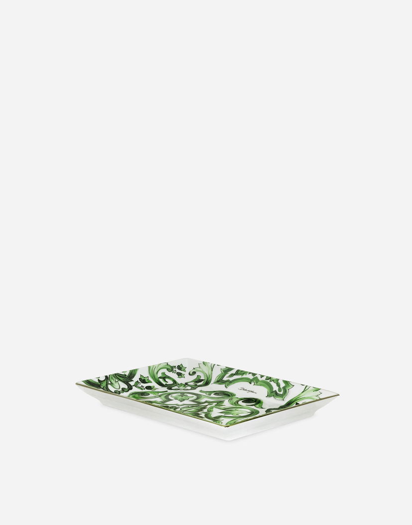 Home decor Dolce & Gabbana Dolce & Gabbana Ornate Porcelain Trinket Dish Bijela | TCC199TCAMTUV004
