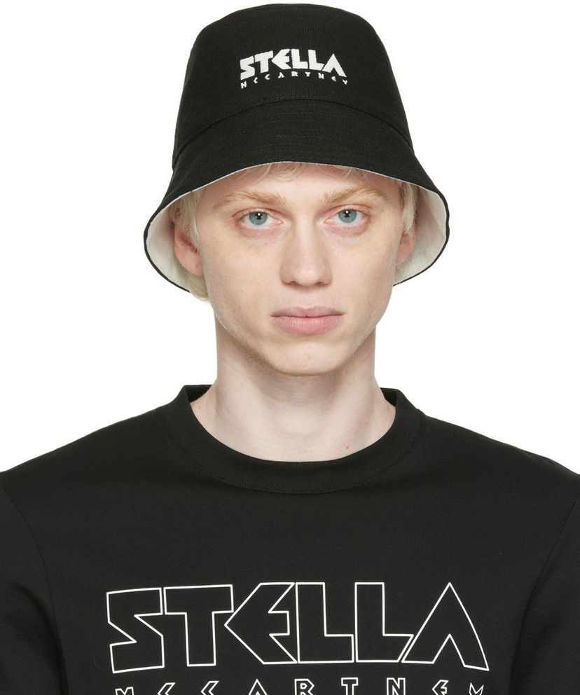 Šešir Stella McCartney Reversible Bucket Hat Crna | 900453WP0041