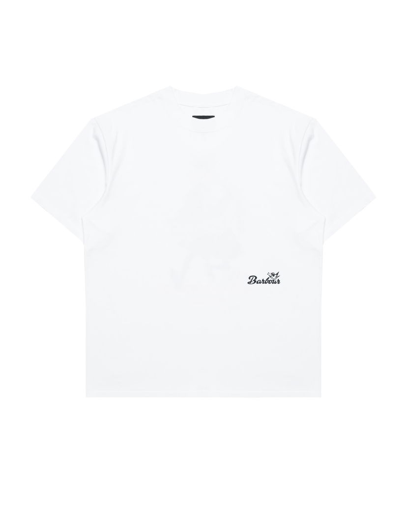 Majica kratkih rukava Barbour Barbour Regence OS Fit Graphic T-Shirt Bijela | MTS1402WH11