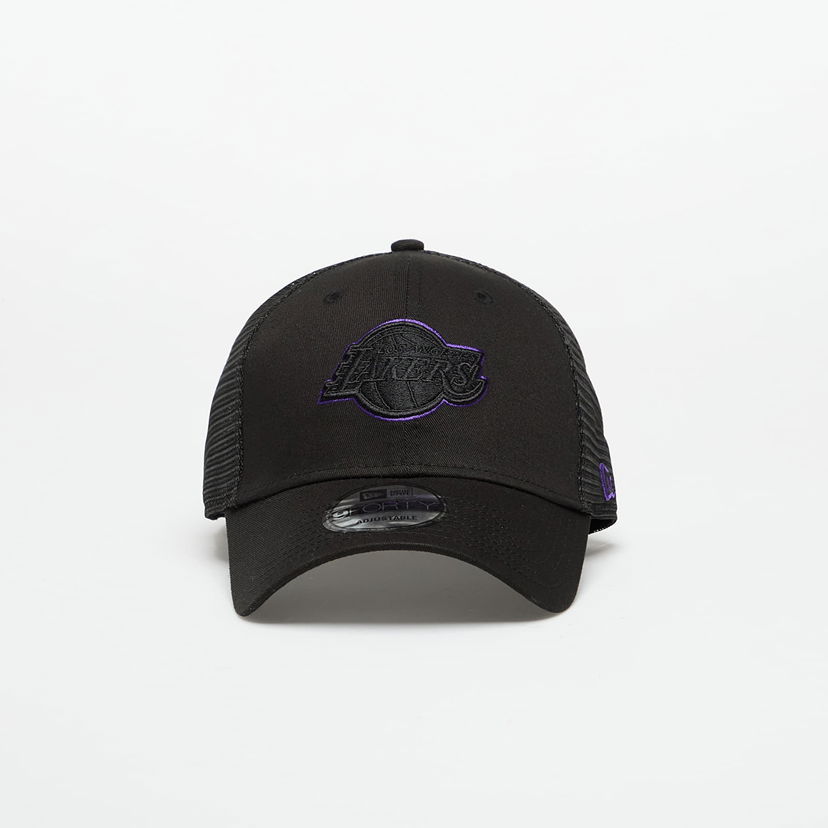 Kapa New Era Los Angeles Lakers 9FORTY Trucker Cap Crna | 60691124