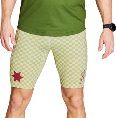 Kratke hlače Saysky Saysky Checker Combat+ 9" Short Tights Žuta | nmrst31c1034, 0