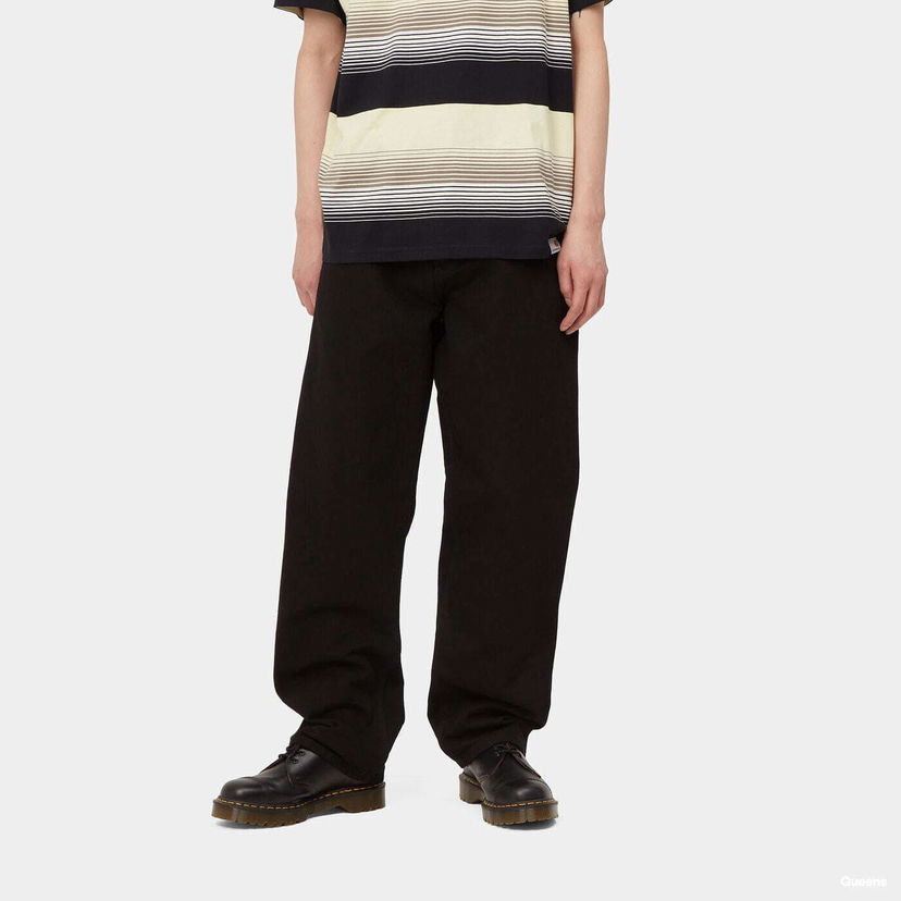 Hlače Carhartt WIP Single Knee Pant Crna | I026463