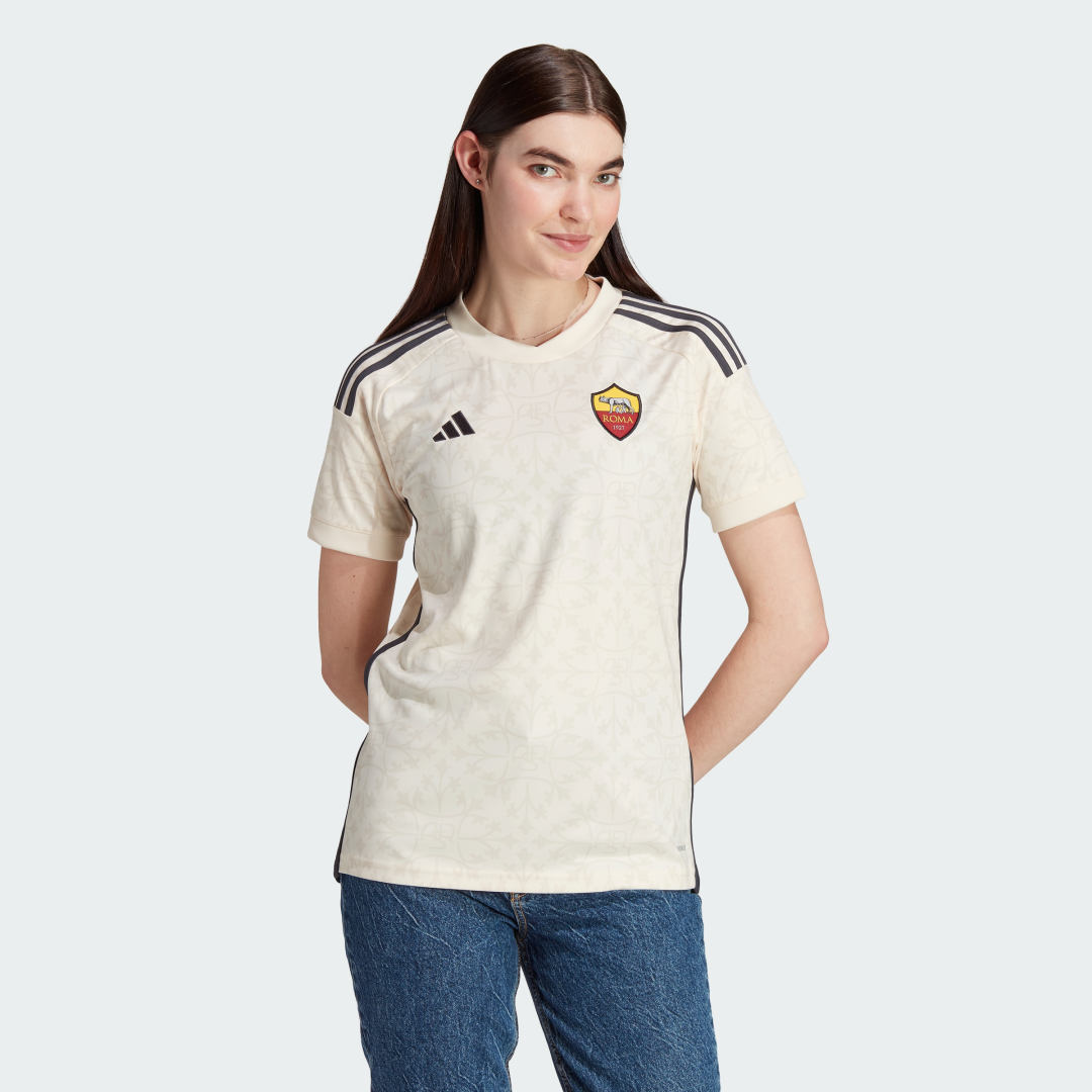 Dres adidas Originals AS Roma 23/24 Away Bijela | IK7162, 0