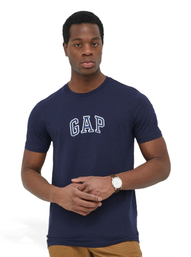 Majica kratkih rukava GAP Tee Tamnoplava | 570044.03TAPESTRY
