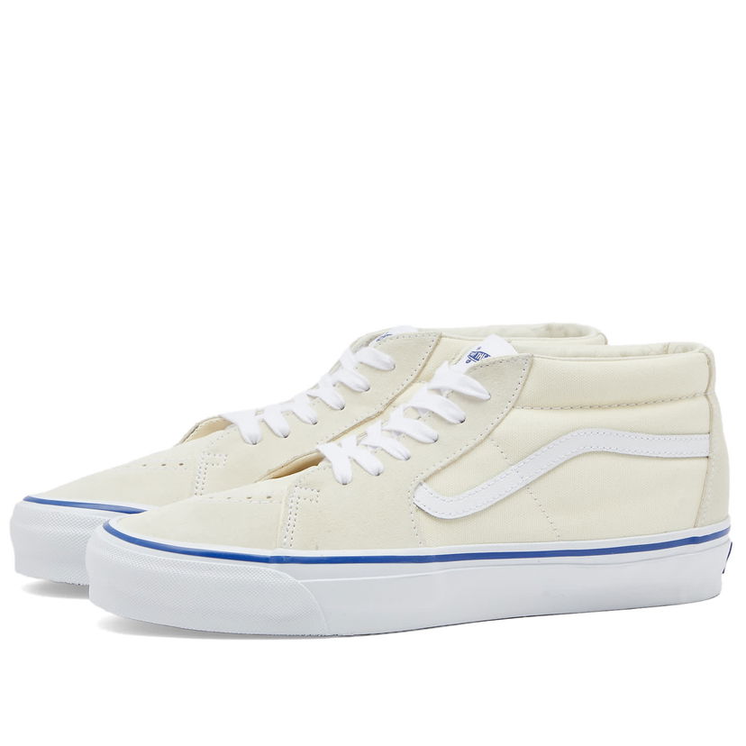 Skateboarding Vans Men's Sk8-Mid Reissue 83 Sneakers in Lx Off White, Size UK 10 | END. Clothing Bež | VN000CQQOFW