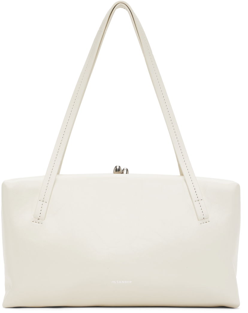 Ručna torbica Jil Sander Jil Sander Goji Pillow Small Bag Bijela | J08WD0078_P5635
