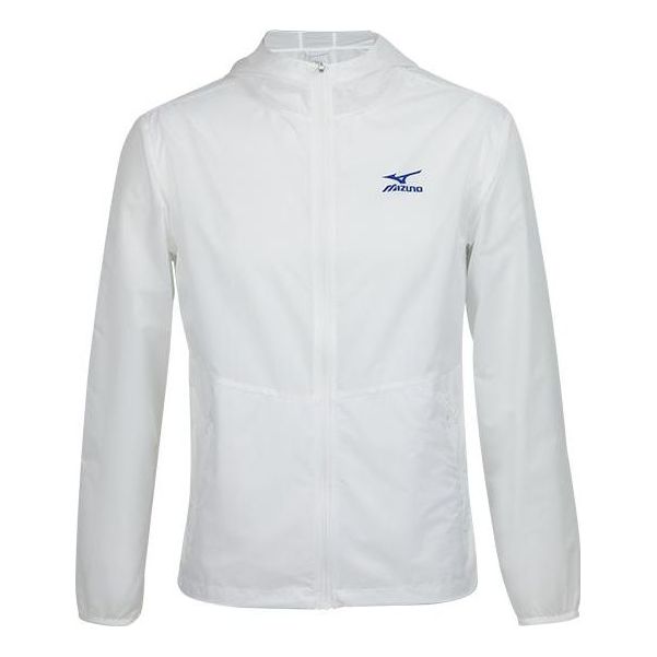 Vjetrovka Mizuno Performance Logo Jacket Bijela | J2CE31E1