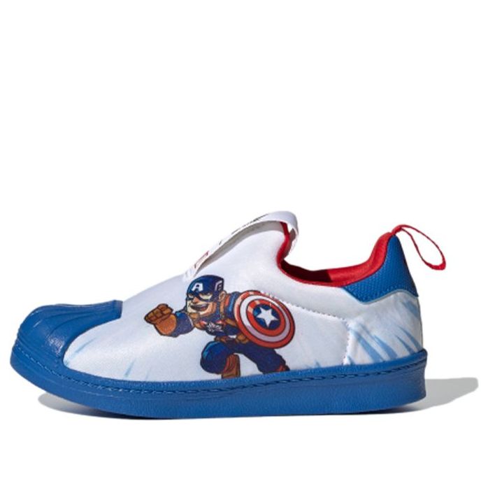 Tenisice i cipele adidas Originals Marvel x Superstar 360 Captain America Bijela | FX4879
