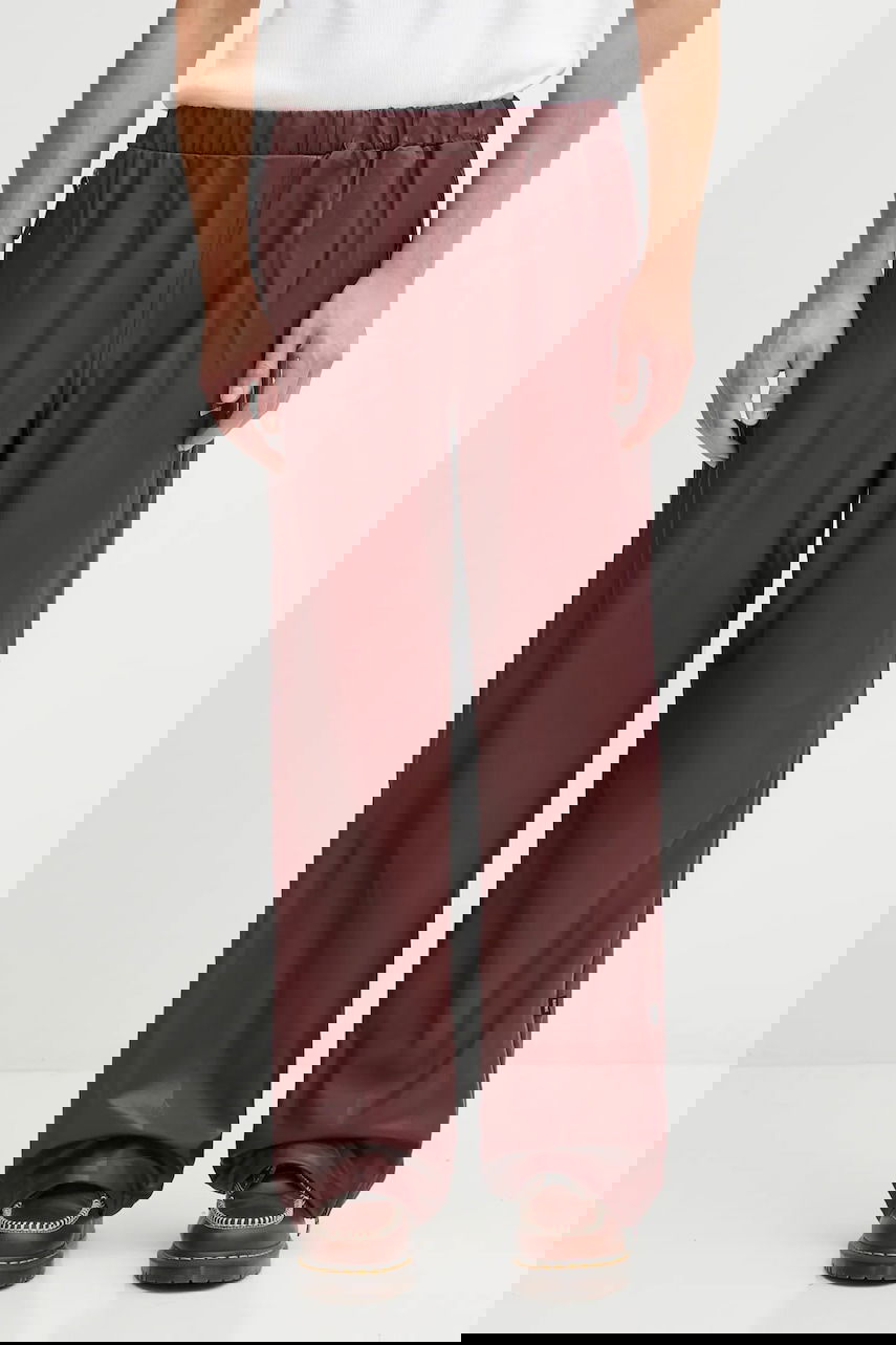 Hlače Rains Rains x Umbro High Waist Waterproof Wide Leg Pants Tamnocrvena | 20810.141, 0