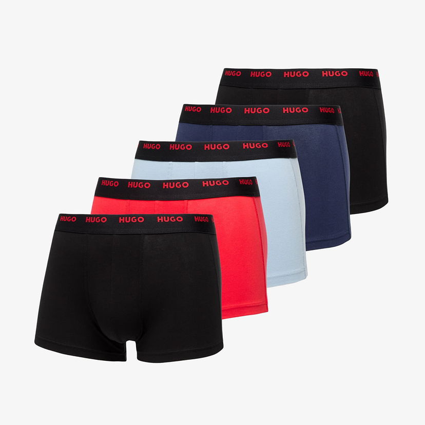 Bokserice BOSS Hugo Boss Trunk 5-Pack Boxer Briefs Višebojno | 50532619-965