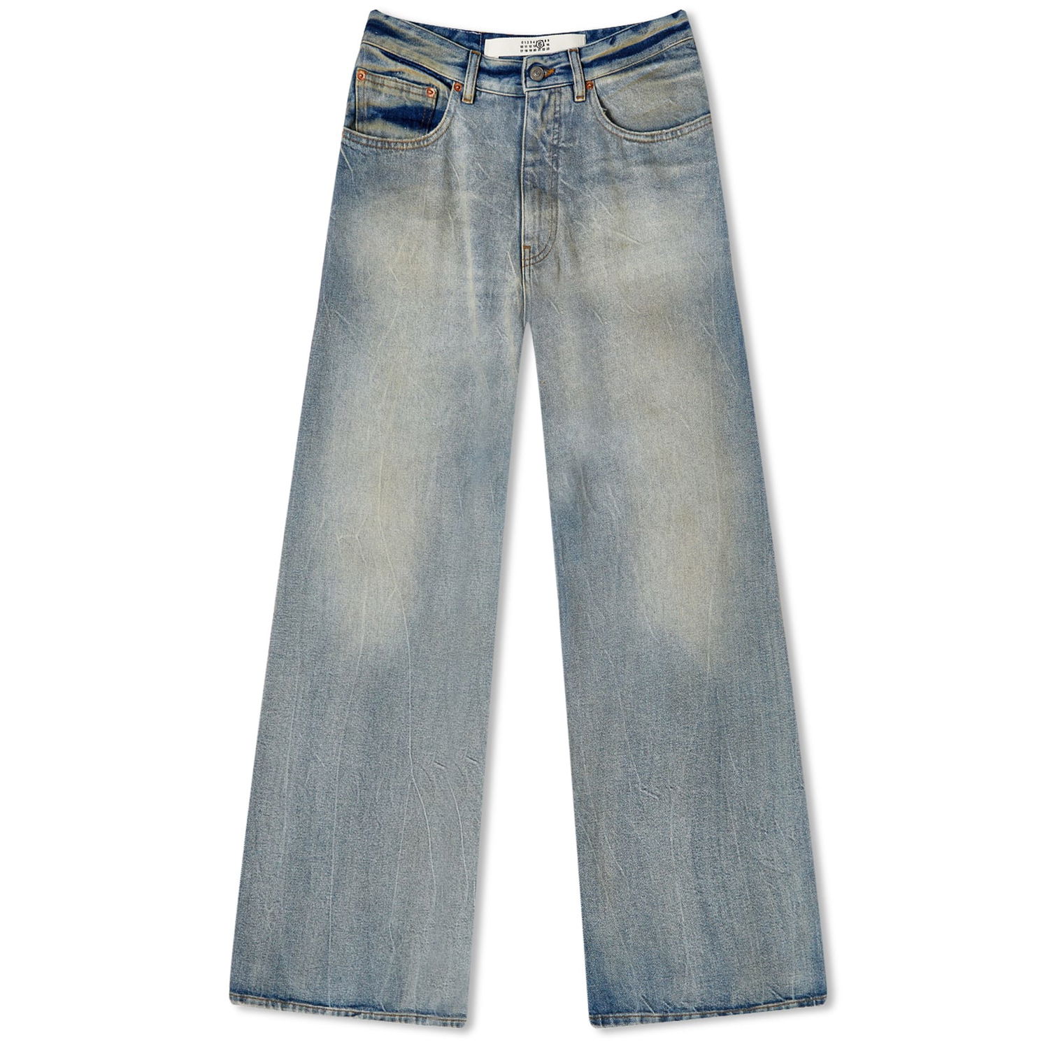 Jeans Maison Margiela MM6 Baggy Wide Leg Jean Siva | S62LB0131-S30828-962, 0