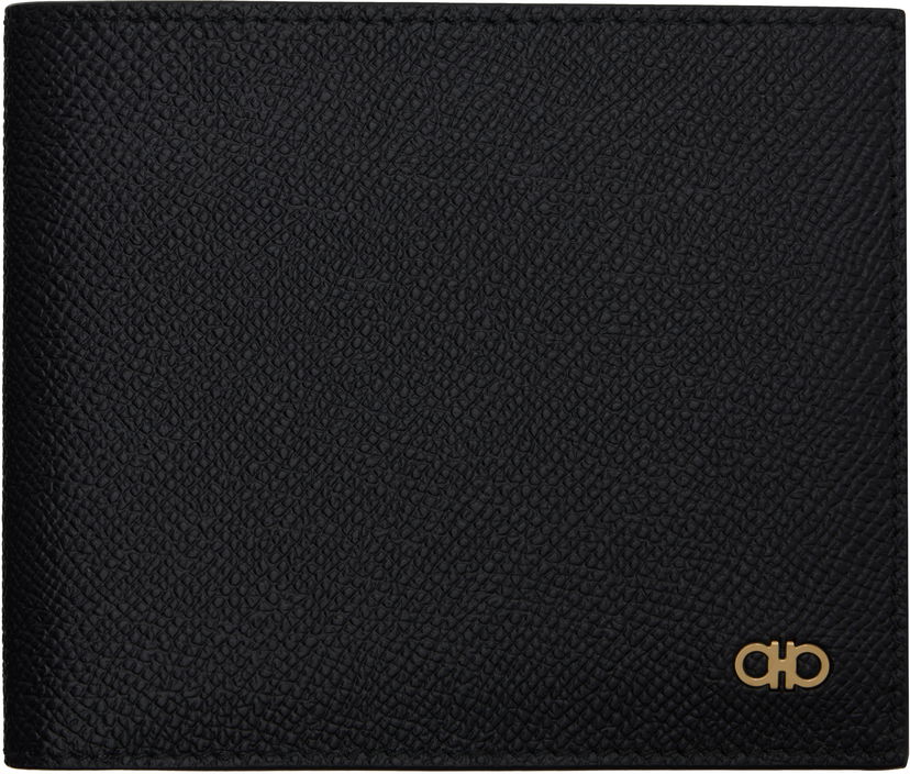 Novčanik FERRAGAMO Leather Wallet Black Crna | 775650