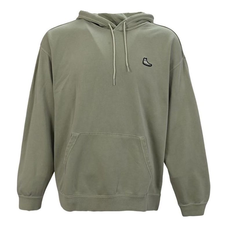 Dukserice Converse Go To Embroidered Patch Hoodie Zelena | 10025456-A05