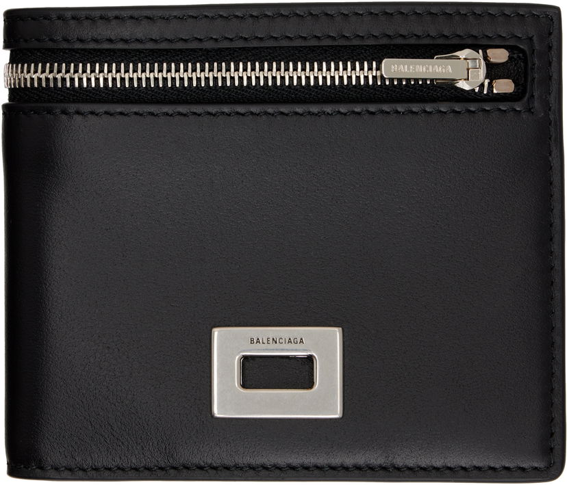 Novčanik Balenciaga Balenciaga Rodeo Square Folded Wallet Crna | 8225942ABLV
